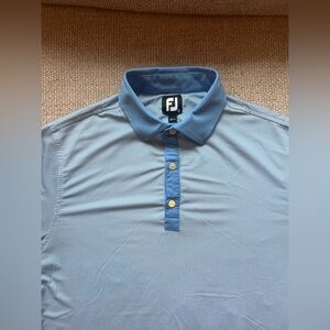 FootJoy Light Blue Polo Shirt
